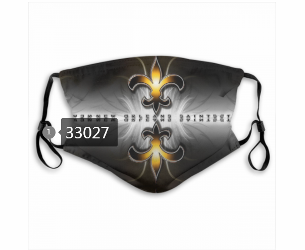 New 2021 NFL New Orleans Saints #78 Dust mask with filter->nfl hats->Sports Caps